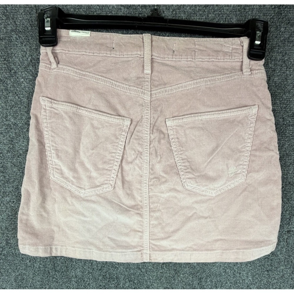 Lovers + Friends Wyatt Corduroy Hi-Rise A-Line Skirt in Rosemont WOMENS SIZE 26 - Picture 6 of 9